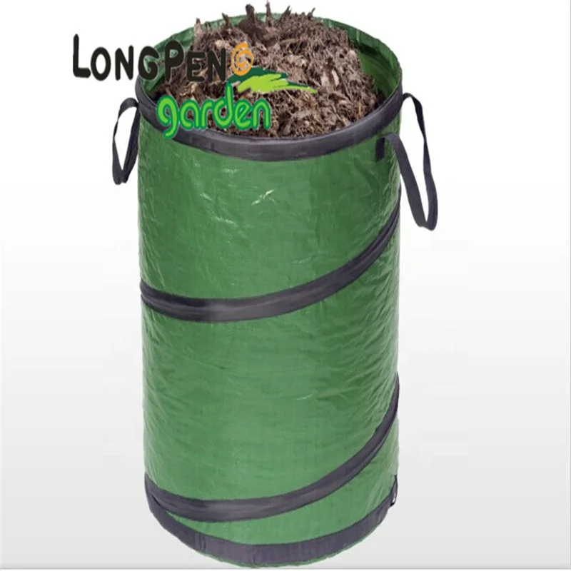 Spring Garden Waste Bin,Trash can,Garden collapsible bucket