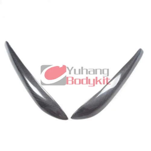 For Skyline R34 Headlight Eye lid Eyebrow Glass Fiber