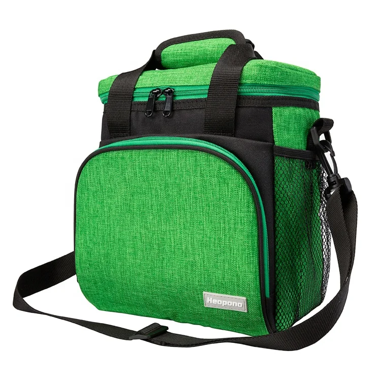 Heopono не содержит Бисфенол А, Офисная стильная Водонепроницаемая Термосумка для фитнеса из полиэстера, термоизолированная Термосумка для взрослых