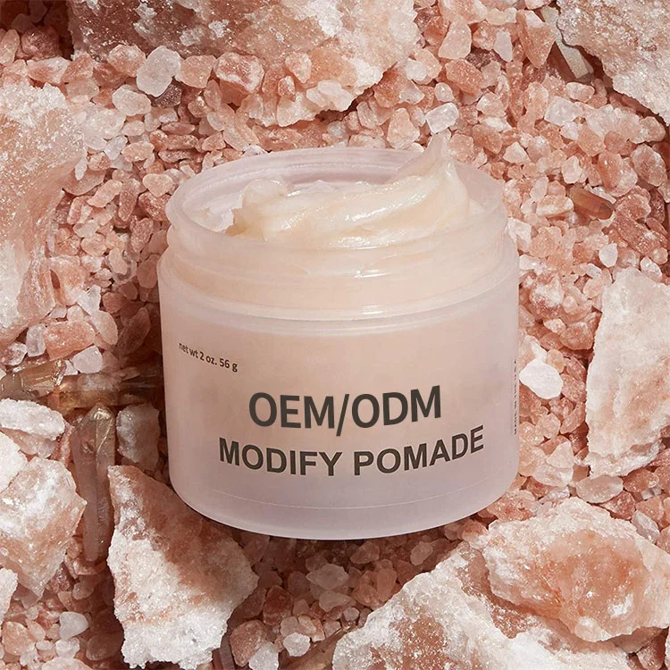 Private Label Strong Extreme Hold Finished Hair Styling Products Wax Clay Mens Hair Pomade