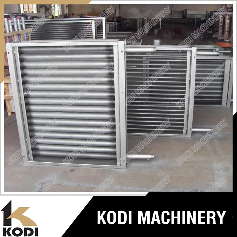 SRL Type Air To Water Heat Exchanger With Fan Tubular Heat Exchanger