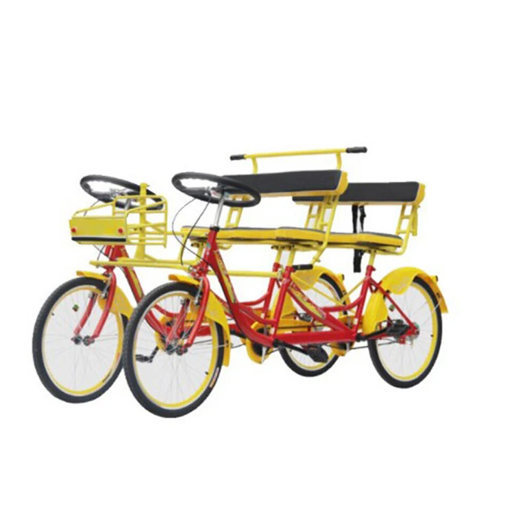 Colorful 2 wheels for 2 person cycling/touring bicycle/lovers best bike