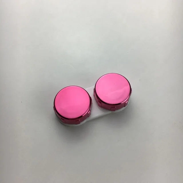 Eyekan Silver nice contact lens case could printing LOGO  CL-M002