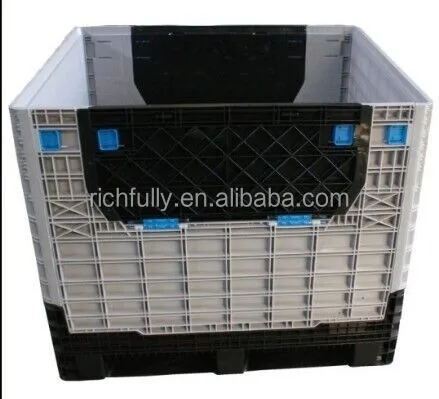 Хорошая цена, складная пластиковая коробка для поддонов, складной контейнер