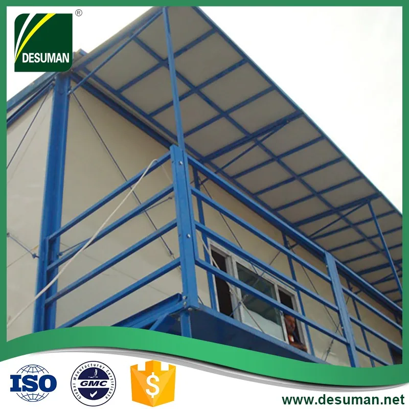 Waterproof Prefabricated Tiny House Prefab House For Workers Accommodation At The Site