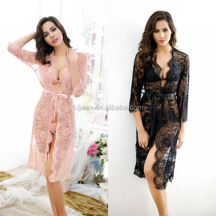 
 Модное нижнее белье, комплект высокого качества, горячая сексуальная ночная рубашка, кружевное женское прозрачное сексуальное нижнее белье  