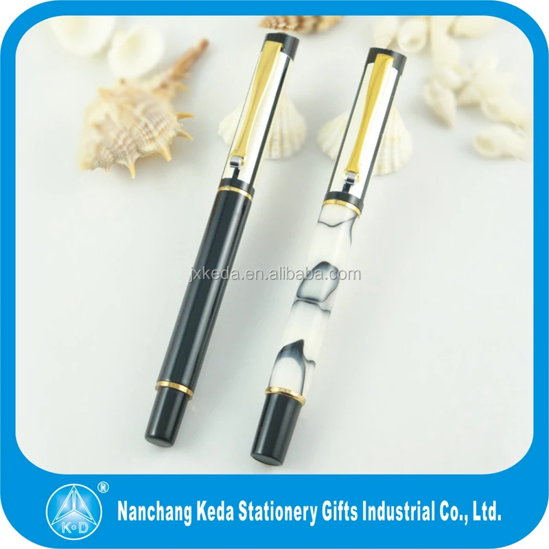 High quality rotring fountain pen iridium point germany big shape luxury gift pen set logo custom acrylic fountain pen