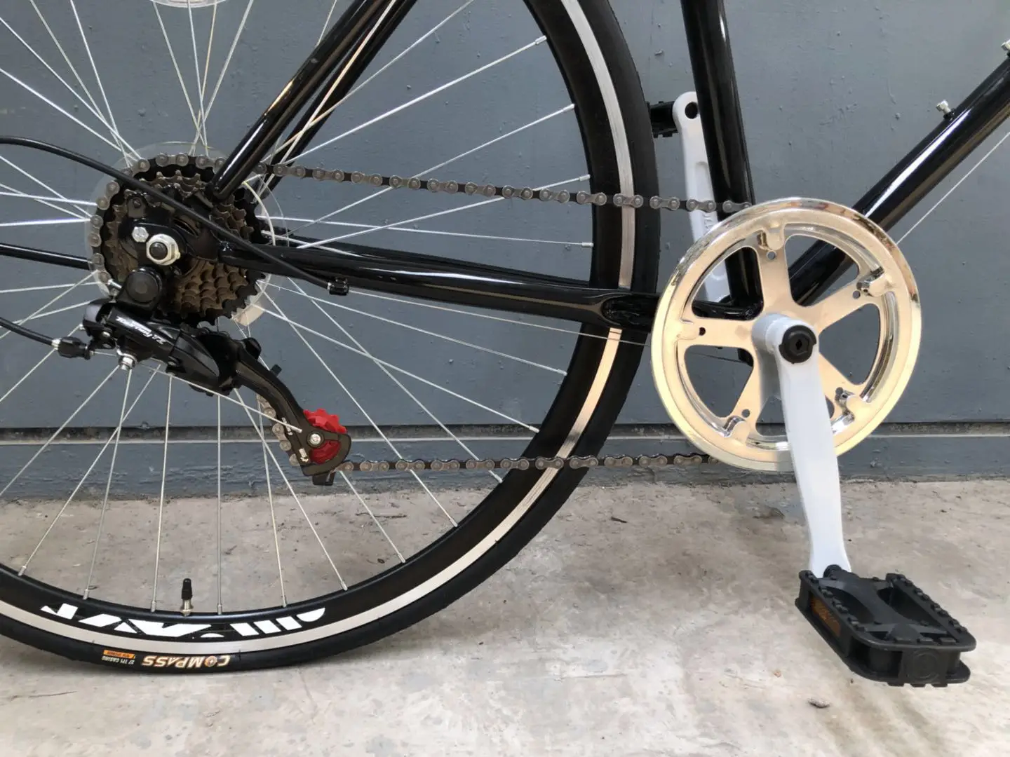 700C hybrid in black color hot sale best sale 7 speed road bike in stock man bike bicycle bicicleta