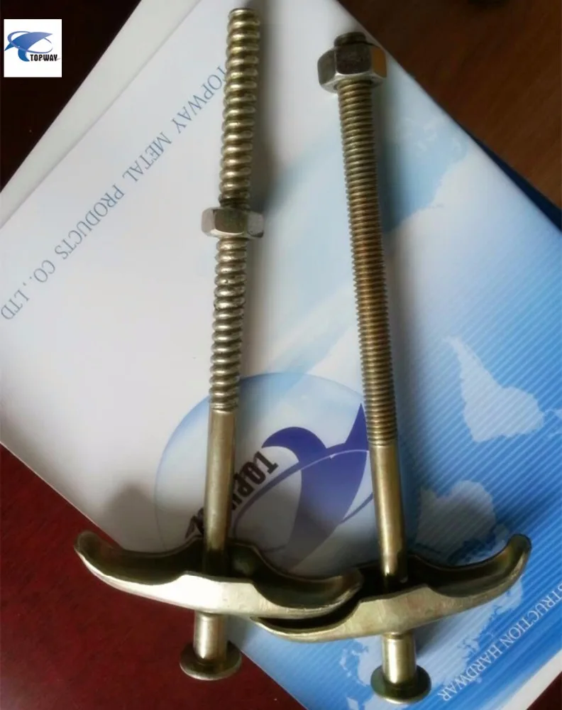 B Form Tie with B type and D type cone Fastener formwork formtie system