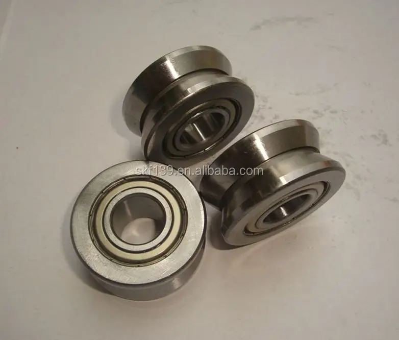 LV20/10ZZ LV Series V groove Sliding Gate Wheel Guide Roller Bearing