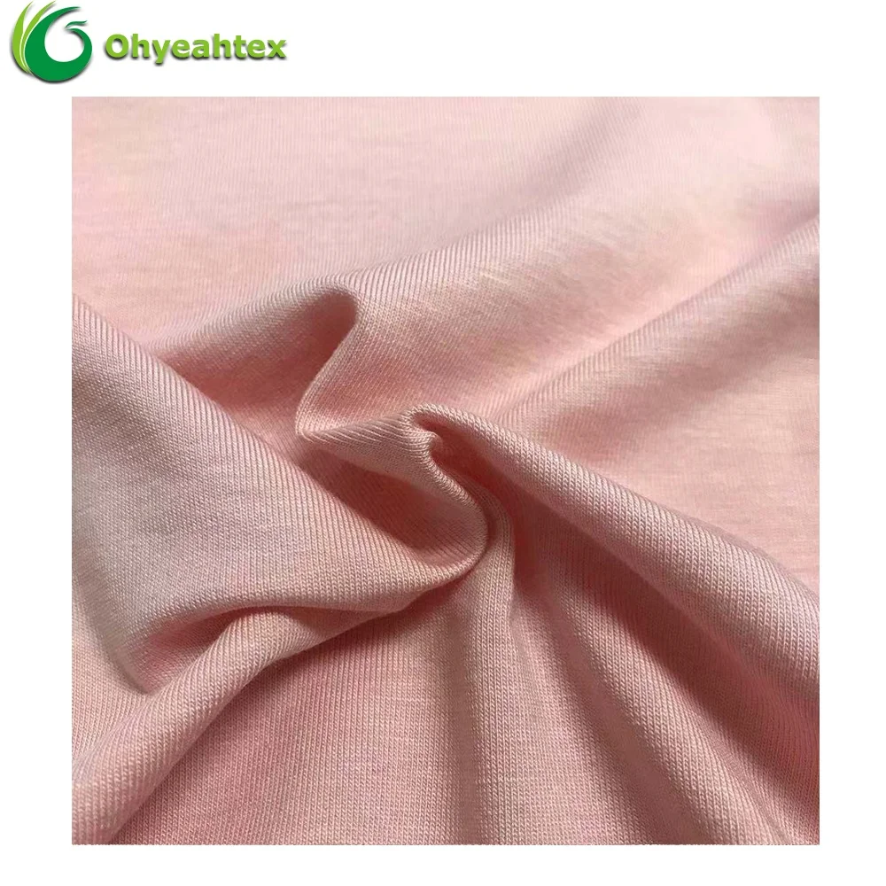 
Eco-friendly and Soft 32S Jersey Spandex Cotton Modal Fabric 