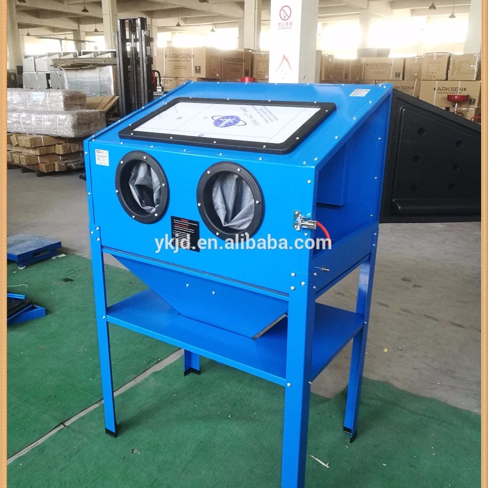 Air Pressure Sand Blaster alloy wheel repair equipment sand blasting machine for surface