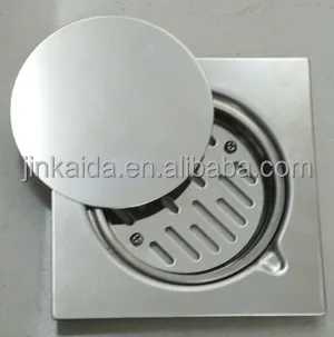 
stainless steel 3pcs floor drain, bathroom accessories, satin finished/ mirror polished clean out 