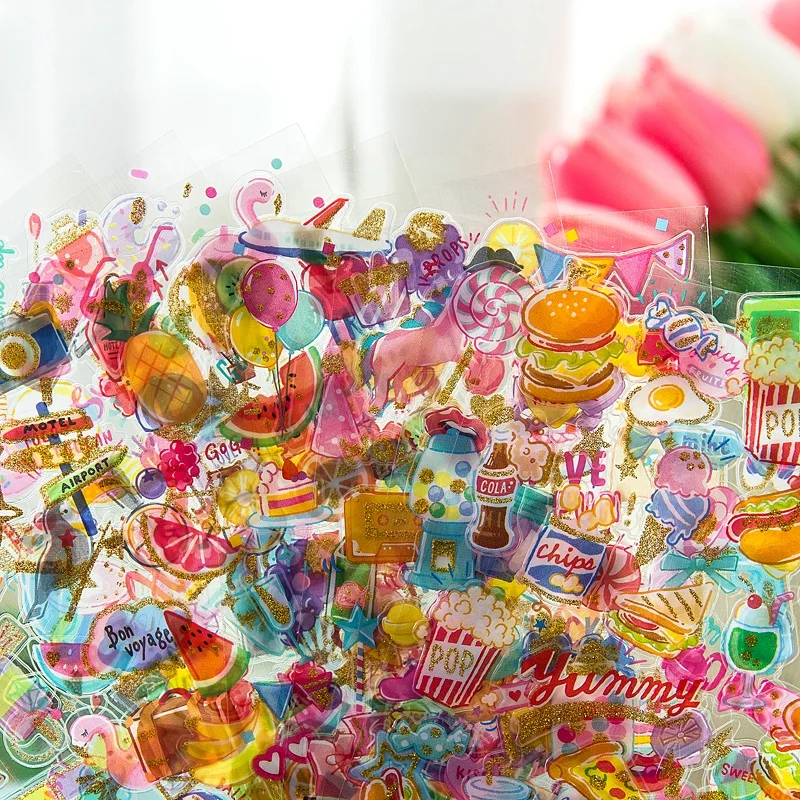 Высококачественный виниловый стикер на заказ с принтом