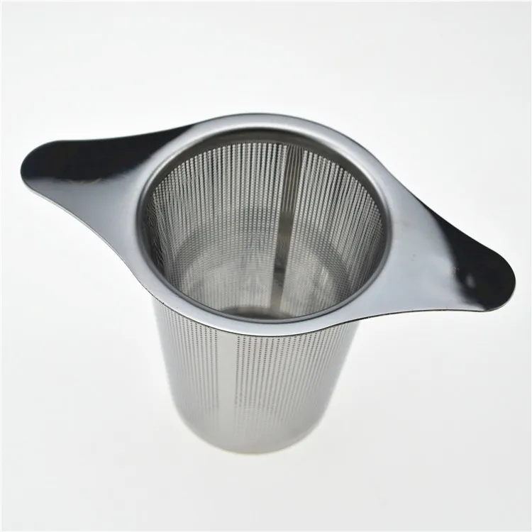 Лидер продаж 2019 крышка крышки из нержавеющей стали с 2 ручками чайное ситечко фильтр для чайника рассыпного листа