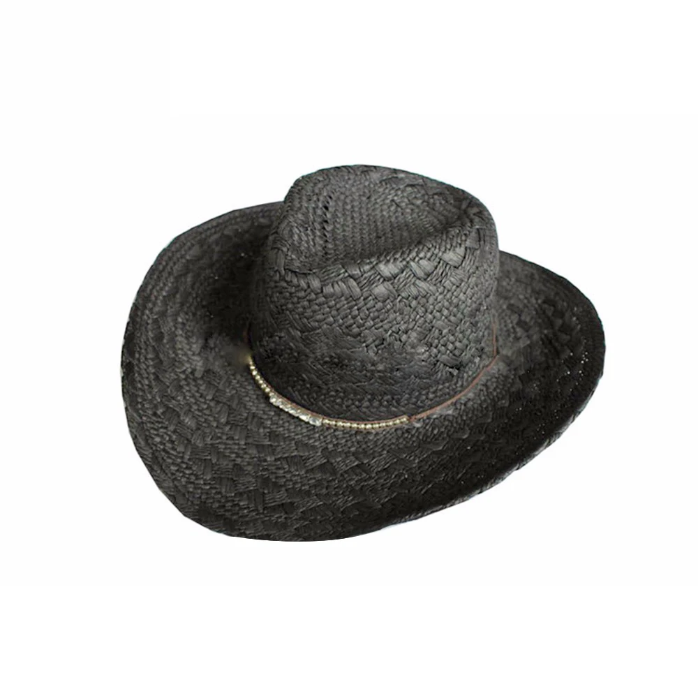 Promotional Cheap Western Mexican Cheap Plain Wholesale Straw Cowboy Hat