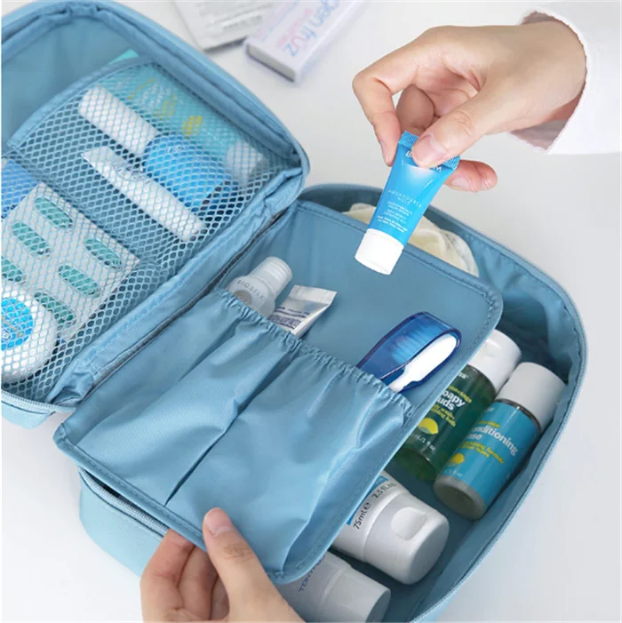 Wholesale Organizer Bag Makeup Pouch Travel Cosmetic Packing Storage Bag