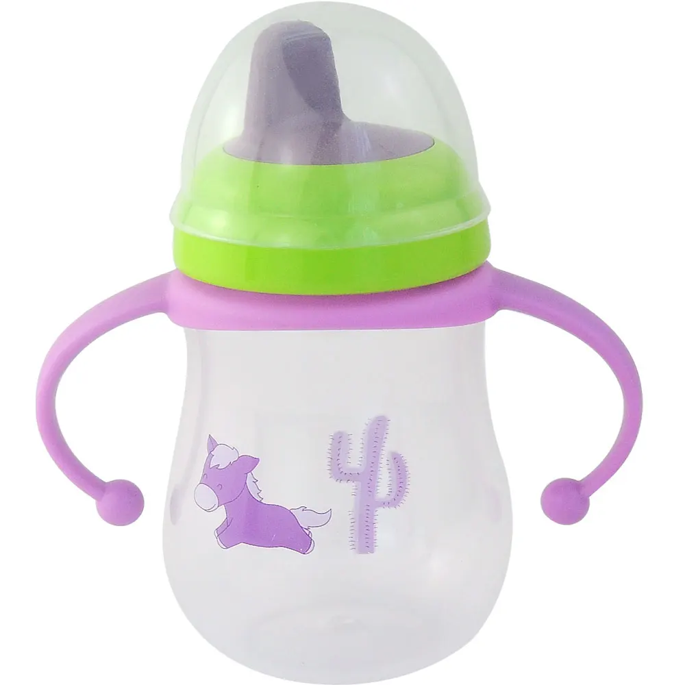 Factory BPA free baby TPE Nipple  PP Training Cup/Water Bottle