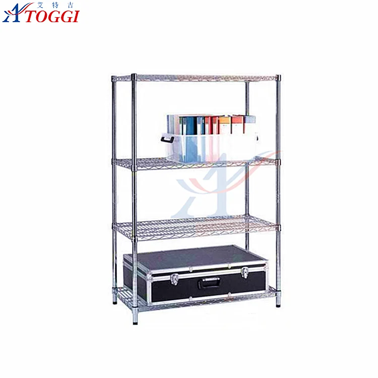 Складные хромированные стеллажи DIY верстак