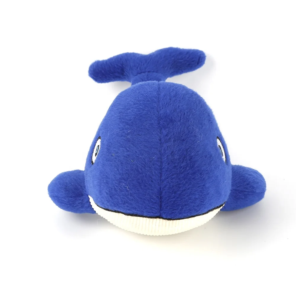 Custom Plush Whale Doll Keychain Soft Blue Whale Animal Stuffed Toy