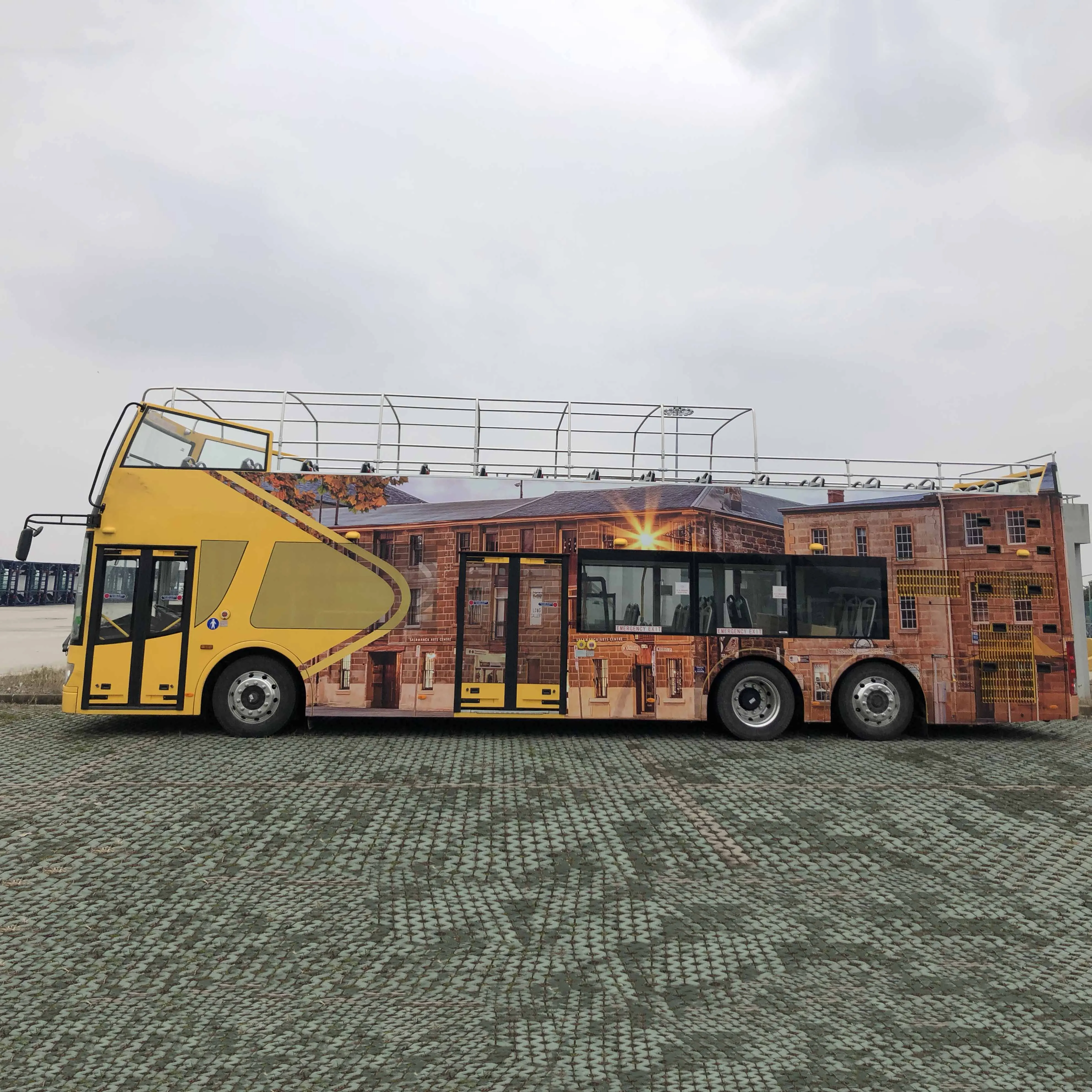 
Ankai 11m Low Price Double Decker Luxury Bus with Good Quality for Sale 