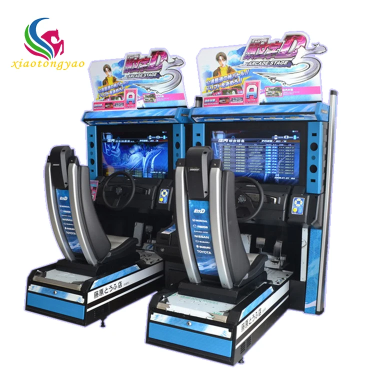 Newly designed coin operated arcade game simulator horse racing machine