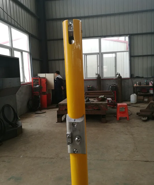 Indoor Outdoor Moveable Portable Steel BWF APPROVED badminton net post for match