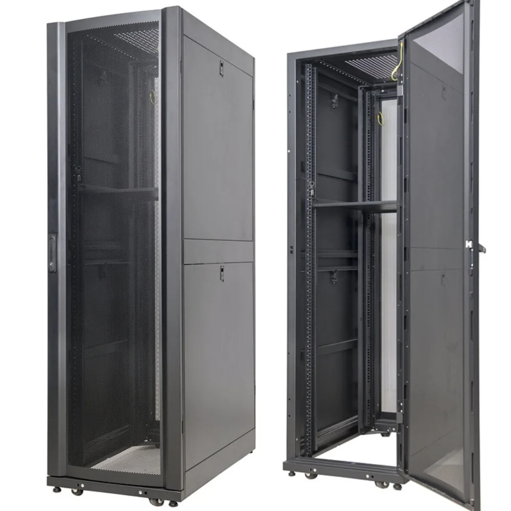 19 дюймов 42U алюминиевые профилированные сети с ретрансляцией кадров Кабинета север стойки