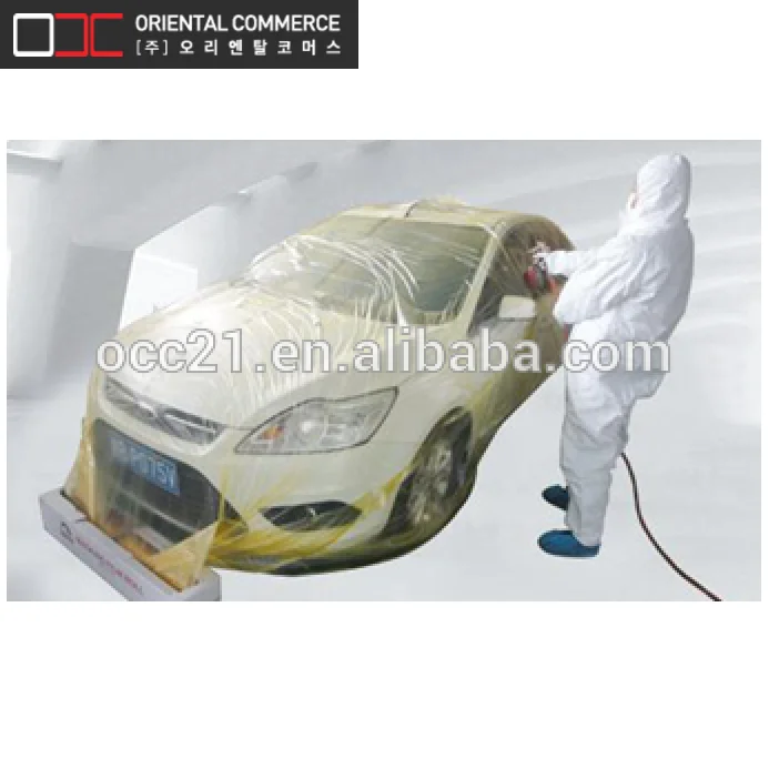 Paint Absorbent Corona Treated Plastic Sheet Masking Film