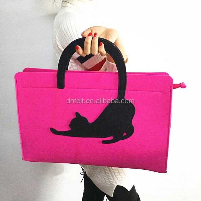 
China manufacturers Wholesale felt beach tote bag hand bag for men 