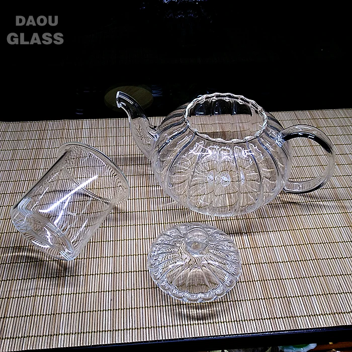 hejian fire heat  resistant glass teapot ,teapot maker,chinese supplier