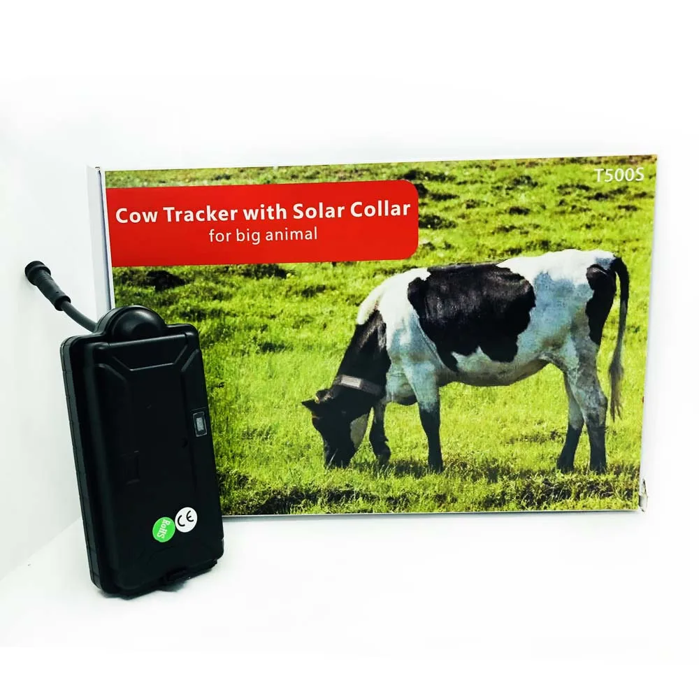 Мини gps tracker подходит для крупного рогатого скота отслеживания животное лошадь cut оповещения T500S