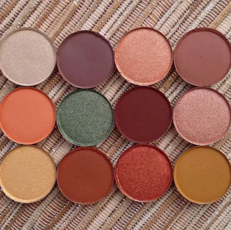 Cosmetics vendor 36mm pigmented single eyeshadow DIY eyeshadow palette