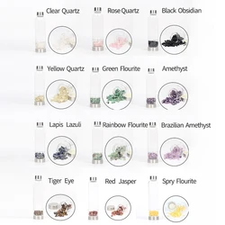 Custom Wholesale Stainless Energy Drinking Gemstone Crystal Glass Water Bottle