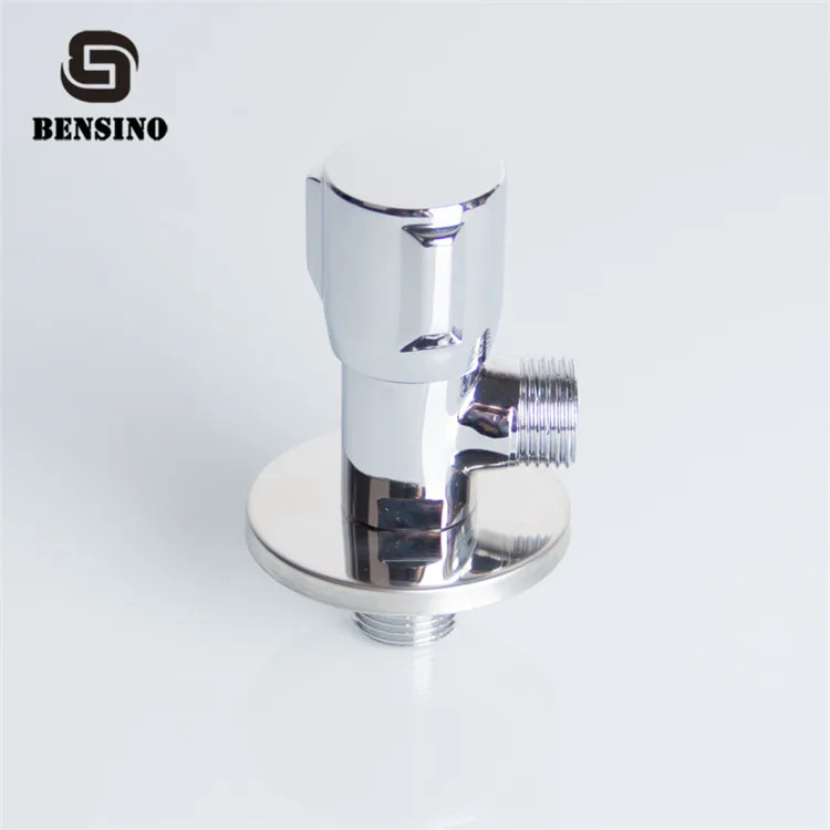 Хромированный ручной управления латунь угол клапан для оптовая продажа