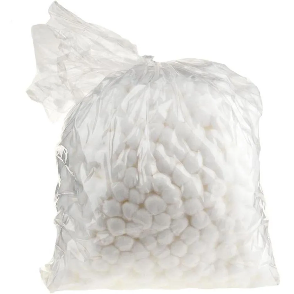 
Disposable absorbent medical synthetic dental wool cotton ball big white pure cotton wool balls 