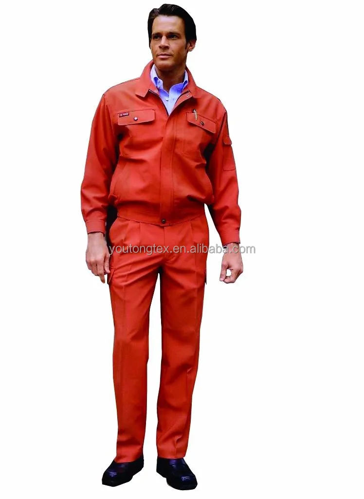 Flame retardant fireproof anti-static anti acid alkali waterproof workwear uniform
