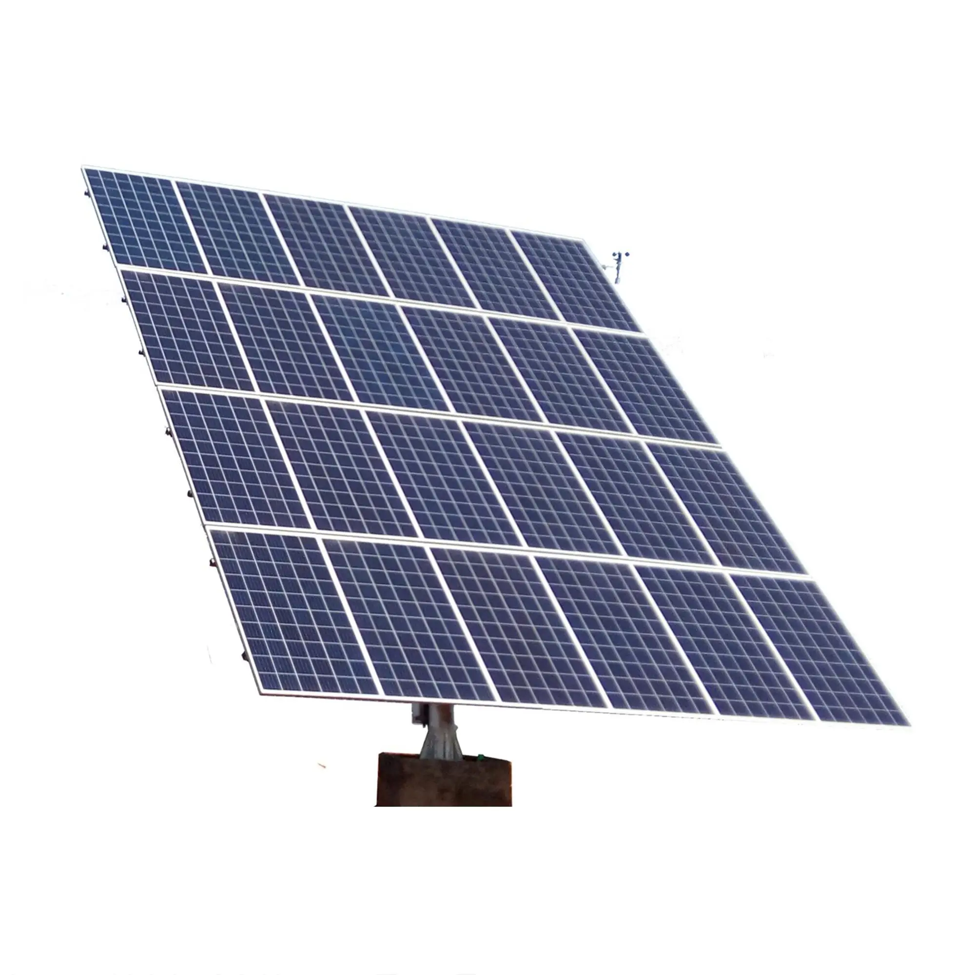 Горячее цинкование 7kw после солнца 2 оси солнечной энергии с двумя осями высокой точности комплект системы крепления