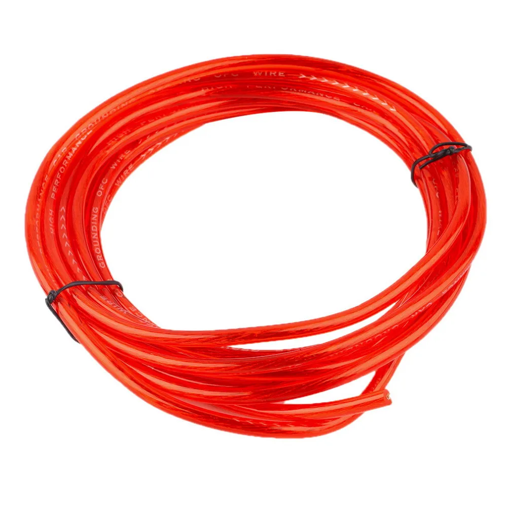 1500W Car Audio Wire Wiring Amplifier Subwoofer Speaker Installation Kit 8GA Power Cable 60 AMP Fuse Holder Free Shipping~