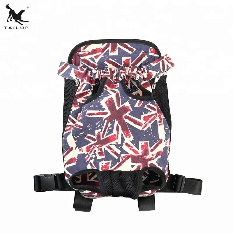 Customized Logo Print Lovable Dog Carrier Backpack For Dog