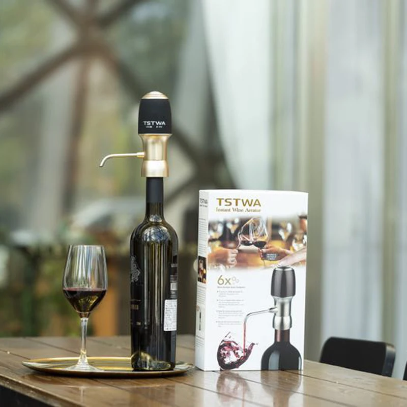  Новинка 2019 аэратор для вина мгновенного действия электрический красного и белого высококачественный однокнопочный
