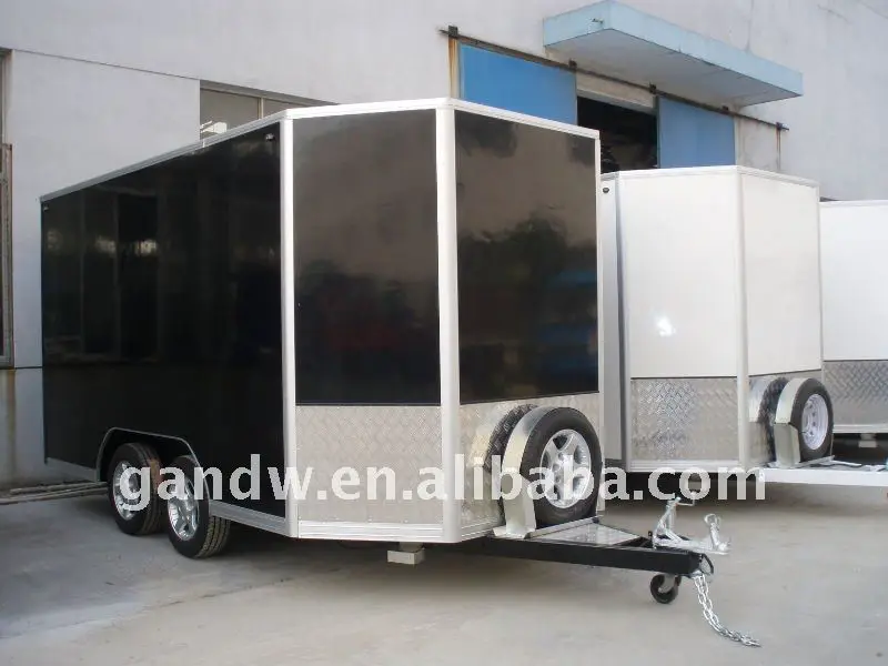 Закрытый грузовой прицеп, импортированный из Китая