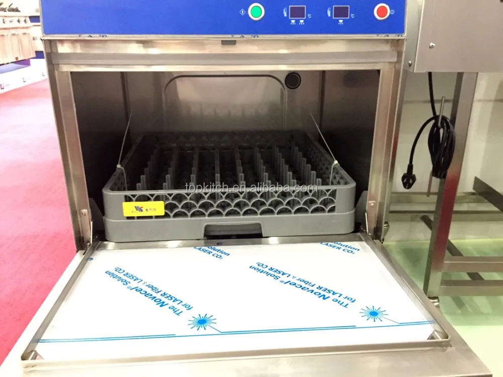 Stainless Steel Commercial Industrial Portable Safety Under Counter Dishwasher Machine