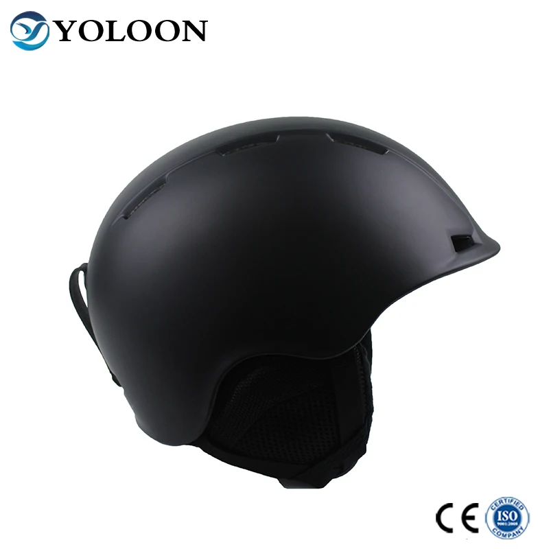 CE approved fashion outdoor Sport custom ABS ski helmet with visor