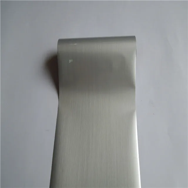 Heat Transfer Gold Silver Hot Stamping Printing Foil With Brush Effect