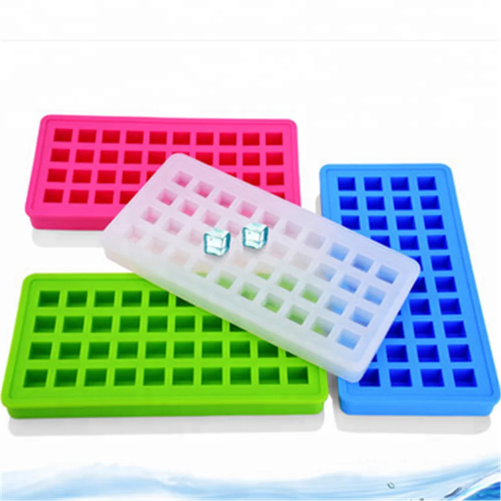 Креативная квадратная форма для хоккея с 40 отверстиями, маленькая круглая форма для виски и льда