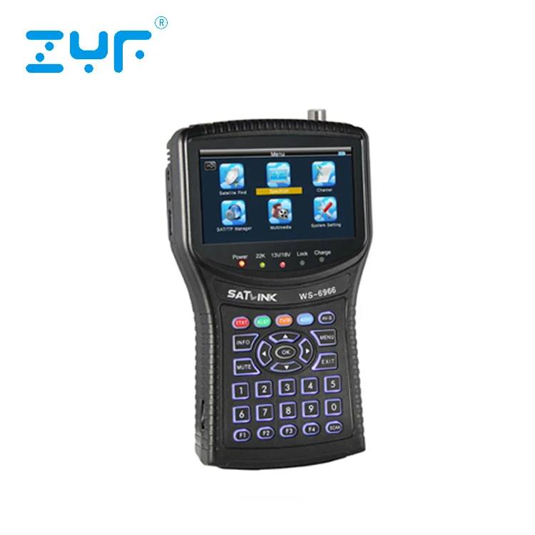Новый спутниковый 950 до 2150 мГц F Тип Портативный цифровой сигнал Finder метр