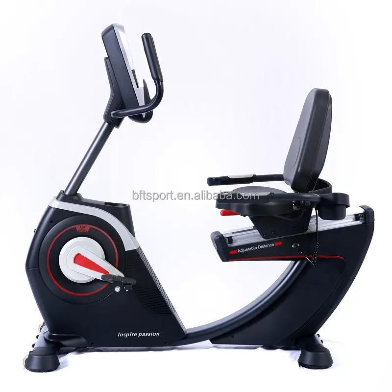 Factory Price Commercial Gym Fitness Equipment Aerobic Burning Fat Exercise Bikes Recumbent Bike