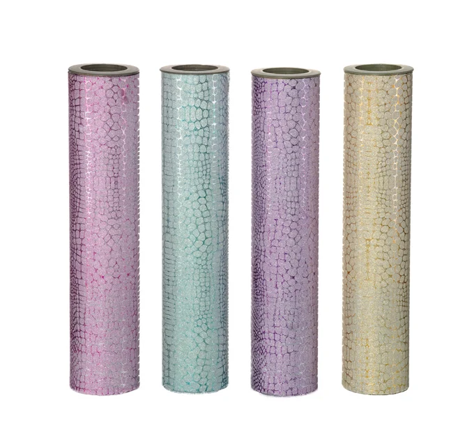 CPP film glitter film glitter holographic plastic sheet roll papel de regalo for wrapping flower gift
