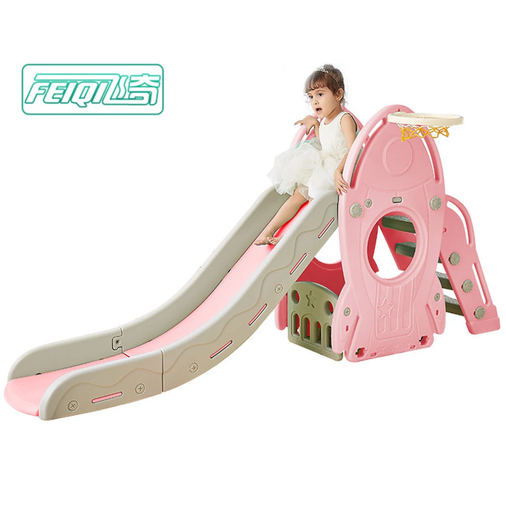 Детская мини-крытая площадка пластиковые слайд